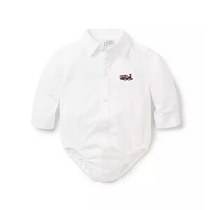 Janie and Jack Bubbler Onsie Size 3-6 months Train